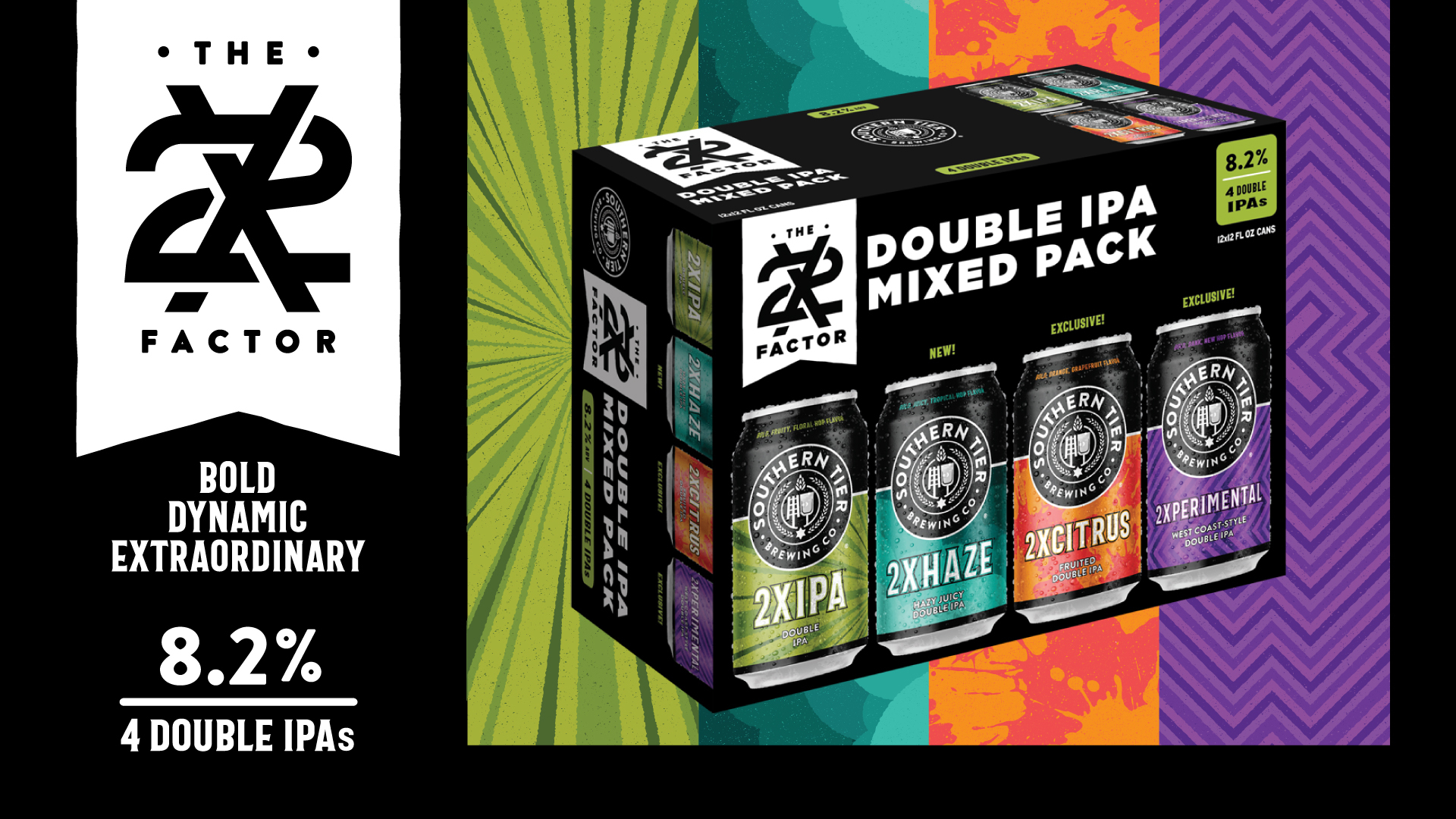 2X Factor Double IPA Mixed Pack